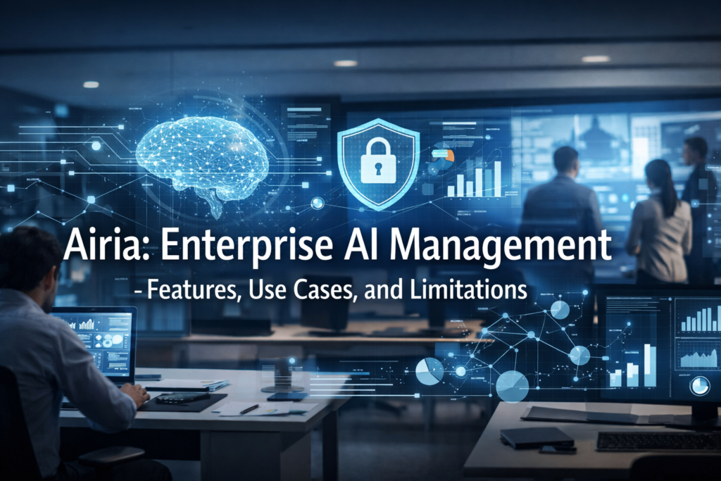 Airia: Understanding an Enterprise AI Platform for Scalable and Secure Solutions