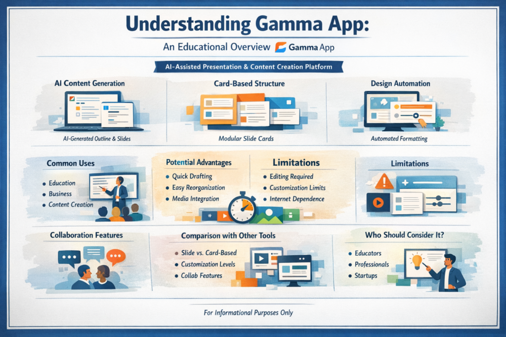 Gamma App: An Analytical Overview of an AI-Assisted Presentation and Document Creation Platform
